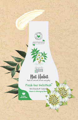 Neem & Bhringraj Blend NutriMask <br><i>for Dandruff Control</i>