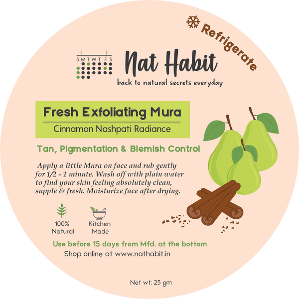 Cinnamon Nashpati Radiance Exfoliating Mura <br><i>Tan, Pigmentation & Blemish Control</i>