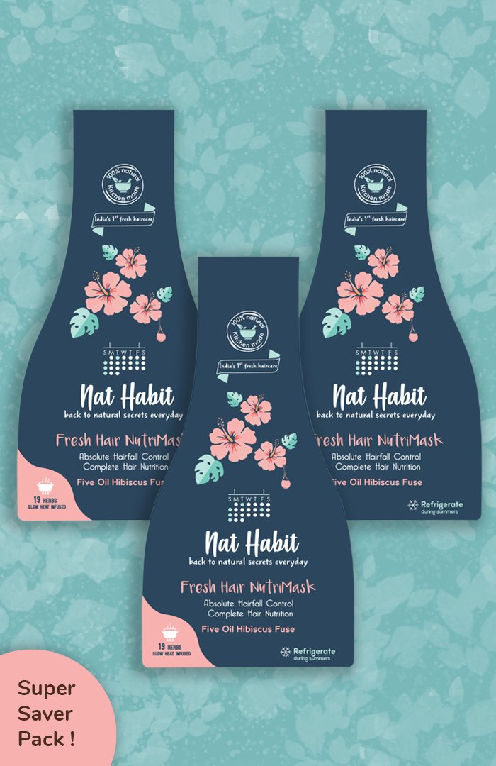 Five Oil Hibiscus NutriMask <br><i>for Hairfall Control</i>