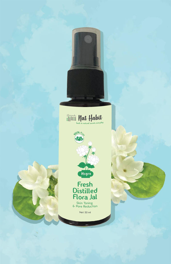 Pure Mogra Flora Jal (Now 100ml)<br><i>for Toning & Pore Reduction</i>