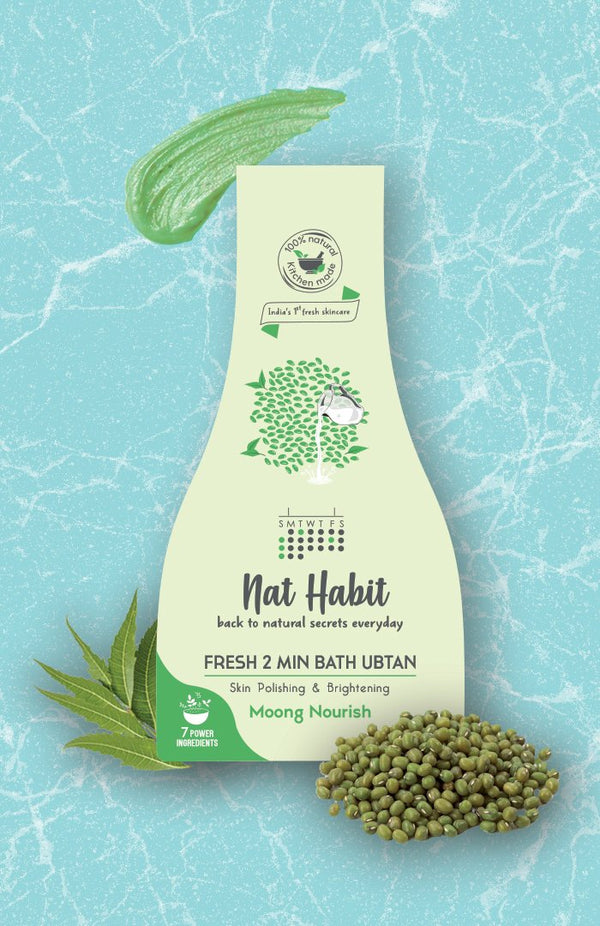 Moong Nourish Bath Ubtan <br><i>Skin Polishing & Brightening</i>