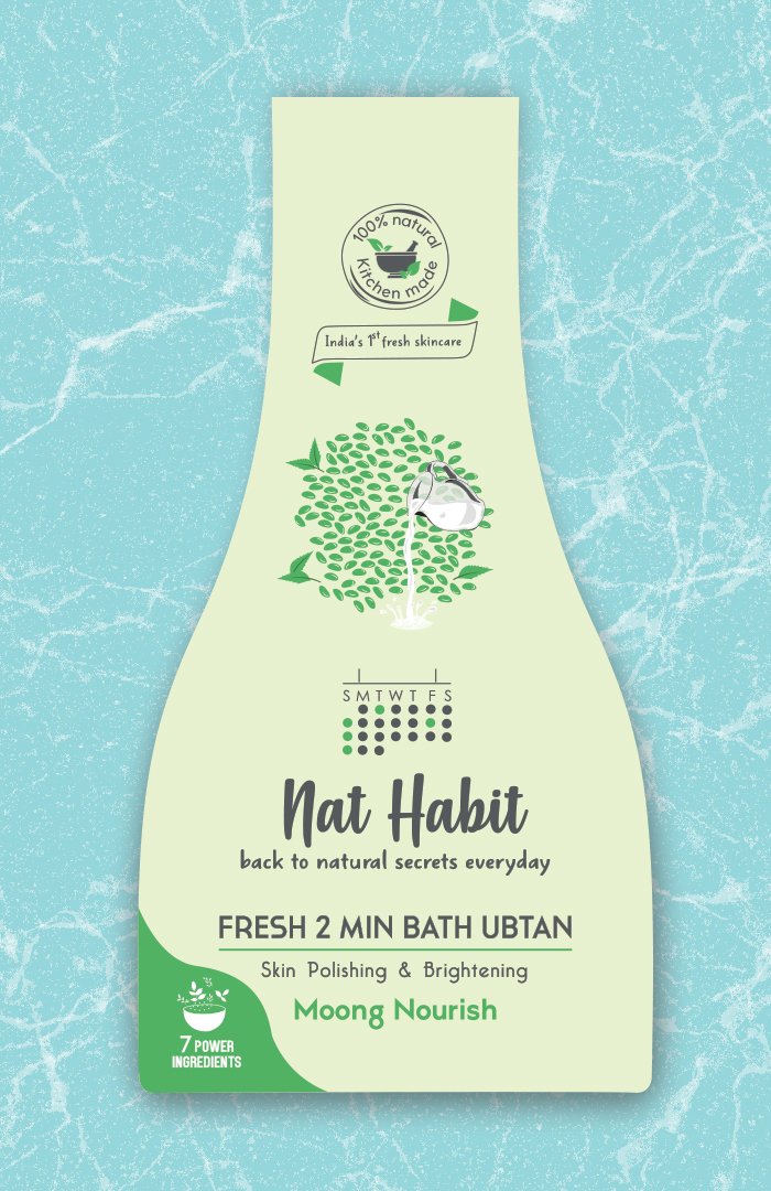 Moong Nourish Bath Ubtan <br><i>Skin Polishing & Brightening</i>
