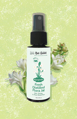 Pure Rajnigandha Flora Jal <br><i>for Toning & Pore Reduction</i>