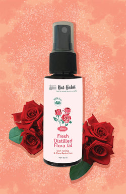 Pure Gulab Flora Jal (Now 100ml)<br><i>for Toning & Pore Reduction</i>