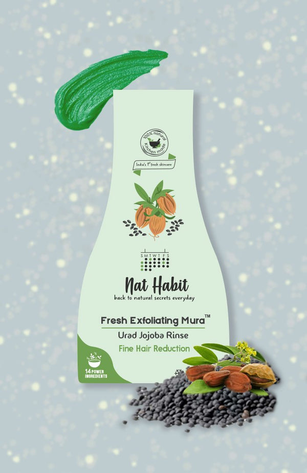 Urad Jojoba Exfoliating Mura <br><i>Fine Hair Reduction</i>