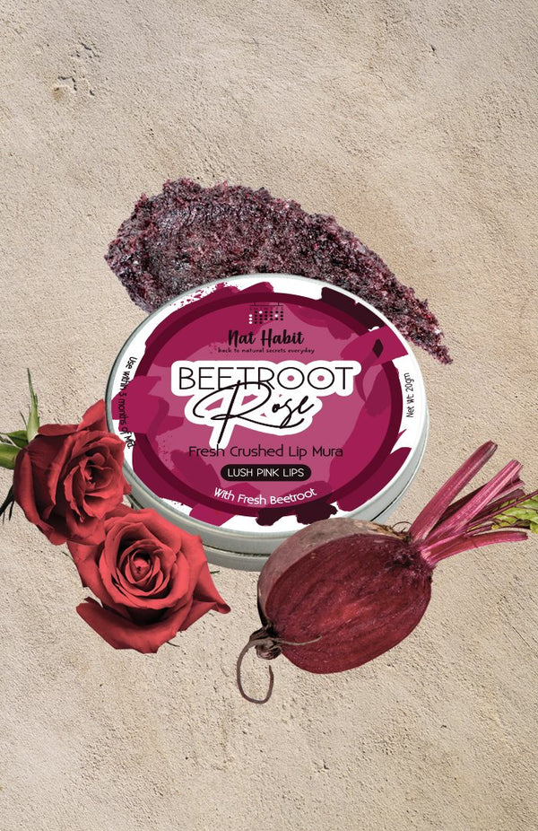 Beetroot Rose Lip Mura 20g<br><i>Lush Pink Lips</i>