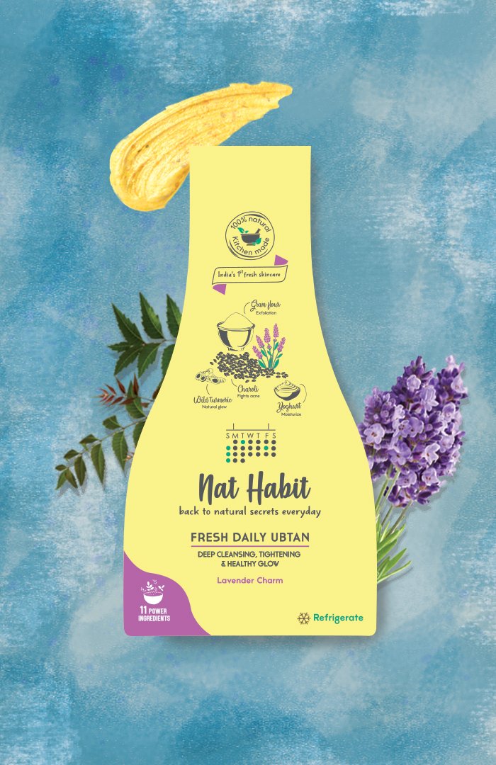 Lavender Charm Daily Ubtan <br><i>Deep Cleansing, Tightening & Instant Glow</i>