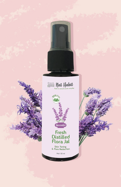 Pure Lavender Flora Jal (Now 100ml) <br><i>for Toning & Pore Reduction</i>