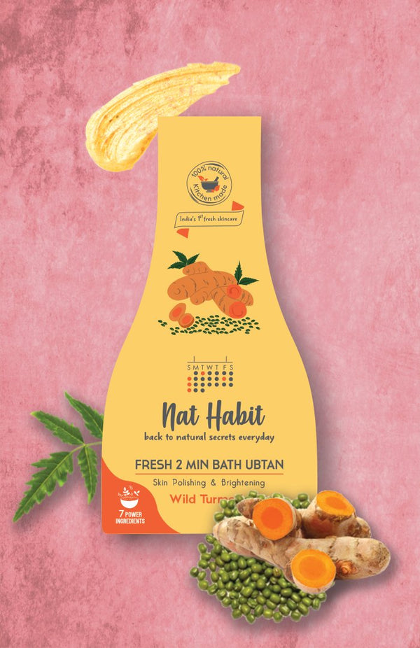 Wild Turmeric Bath Ubtan <br><i>Skin Polishing & Brightening</i>